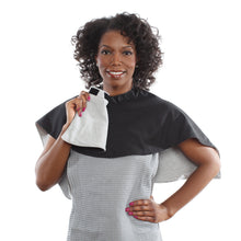 Load image into Gallery viewer, WRAPPEROO CONVERTIBLE HAIR TOWEL & STYLING CAPE